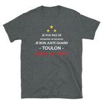 Toulon point boisson rugby - T-shirt Standard - Ici & Là - T-shirts & Souvenirs de chez toi