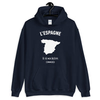 Thumbnail for Sweatshirt Espagne bleu marine - L'histoire commence ici