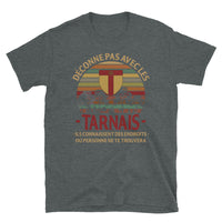 Thumbnail for T-shirt Tarnais bleu marine dos - Déconne pas avec humour local