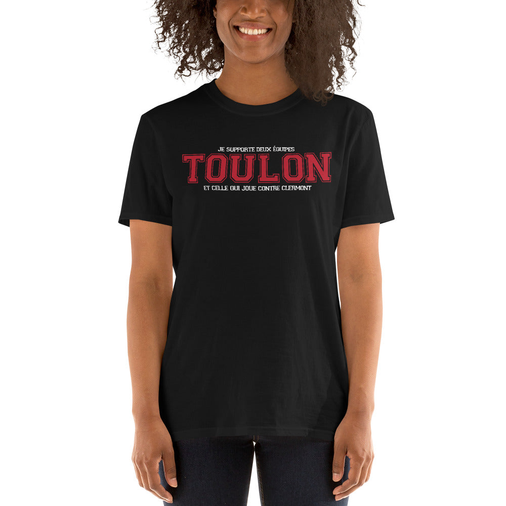 Equipe Supporte Toulon vs - T-shirts Unisexe Standard - Ici & Là - T-shirts & Souvenirs de chez toi