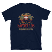 Thumbnail for T-shirt Savoie gris foncé dos - Fierté des Savoyards