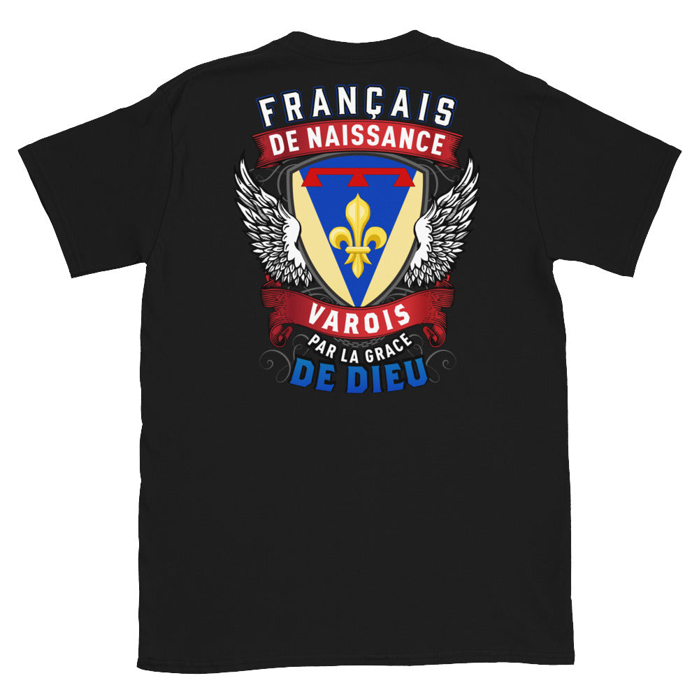 T-shirt Belgique noir - Français, Belge, Suisse, Canadien