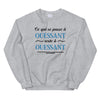 Sweatshirt Bretagne blanc - Ce qui se passe à Ouessant