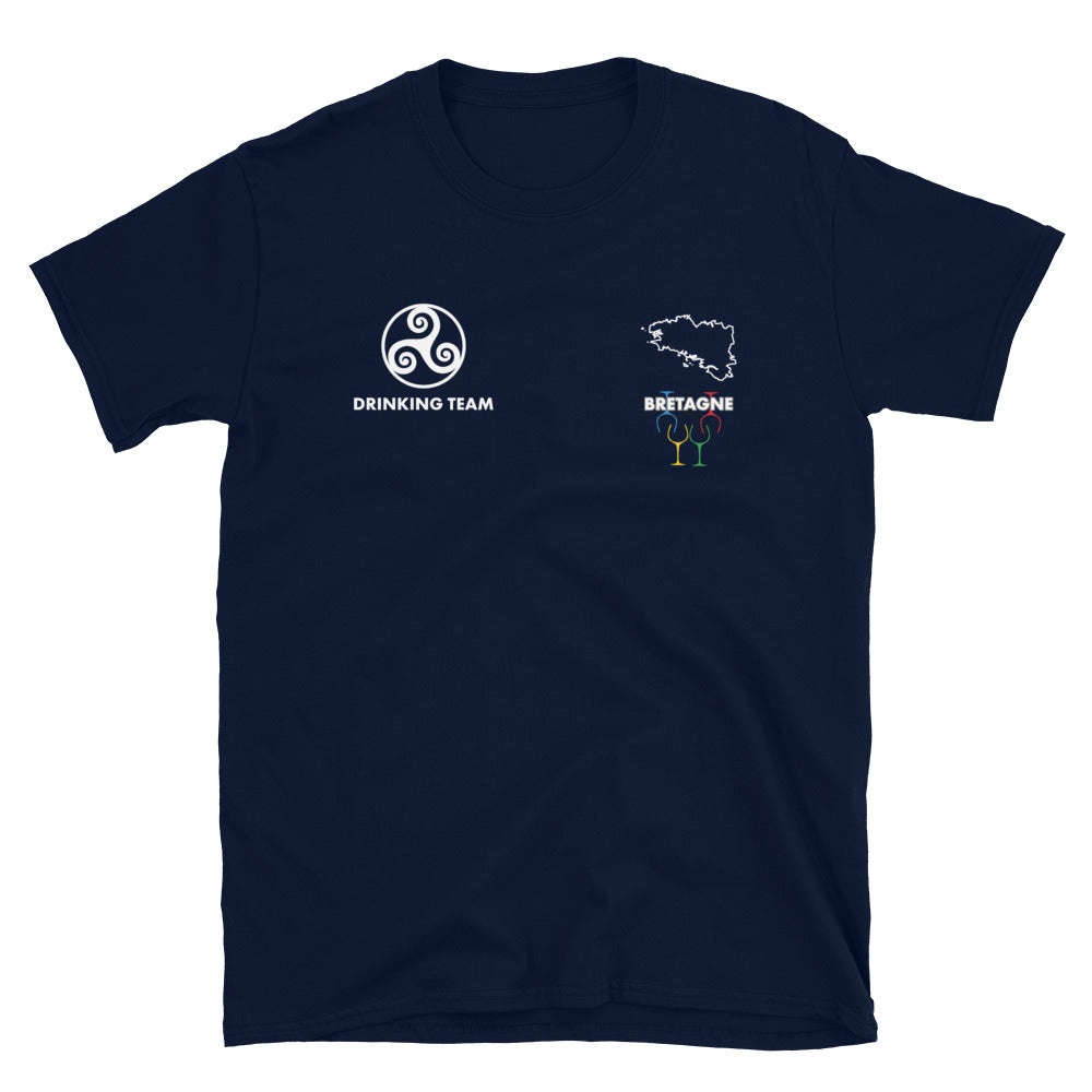 Bretagne Olympic Drinking Team - T-shirt Standard - Ici & Là - T-shirts & Souvenirs de chez toi