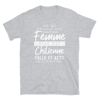 Thumbnail for Ne me drague pas ma femme est Chilienne - T-shirt Standard - Ici & Là - T-shirts & Souvenirs de chez toi
