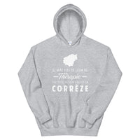 Thumbnail for Sweatshirt Corrèze gris sport - Pas besoin de thérapie