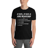 Thumbnail for T-shirt Italie bleu marine - Je jure beaucoup