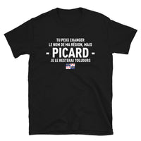 Thumbnail for T-shirt Picard noir - Je le resterai toujours