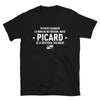 T-shirt Picard noir - Je le resterai toujours