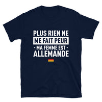 Thumbnail for T-shirt Allemagne noir dos - Ne cherchez plus, ma femme est là