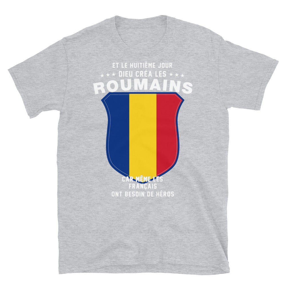 8e-jour-roumains-v2 T-shirt Standard - Ici & Là - T-shirts & Souvenirs de chez toi