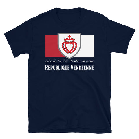 République Vendéenne -  T-Shirt standard - Ici & Là - T-shirts & Souvenirs de chez toi