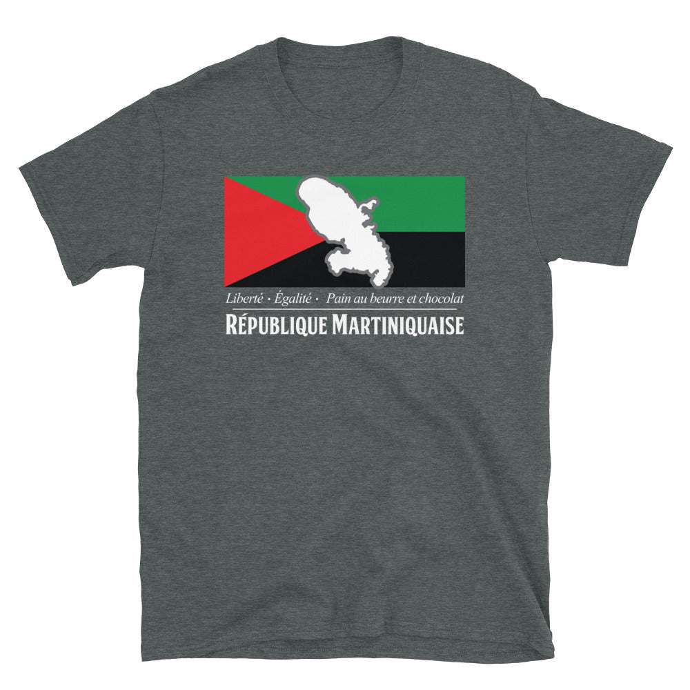 T-shirt Martinique bleu marine - Fierté et confort au quotidien