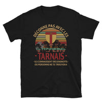 Thumbnail for T-shirt Tarnais noir - Déconne pas avec humour local
