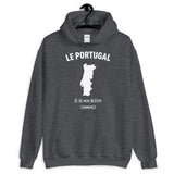 Le Portugal là où mon histoire commence - Sweatshirt à capuche - Ici & Là - T-shirts & Souvenirs de chez toi