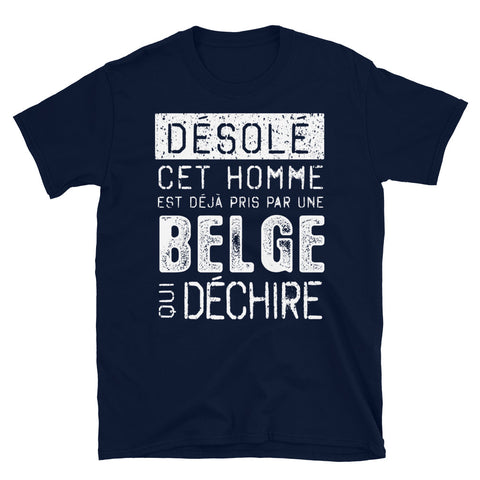 BELGE-desole T-shirt Standard - Ici & Là - T-shirts & Souvenirs de chez toi