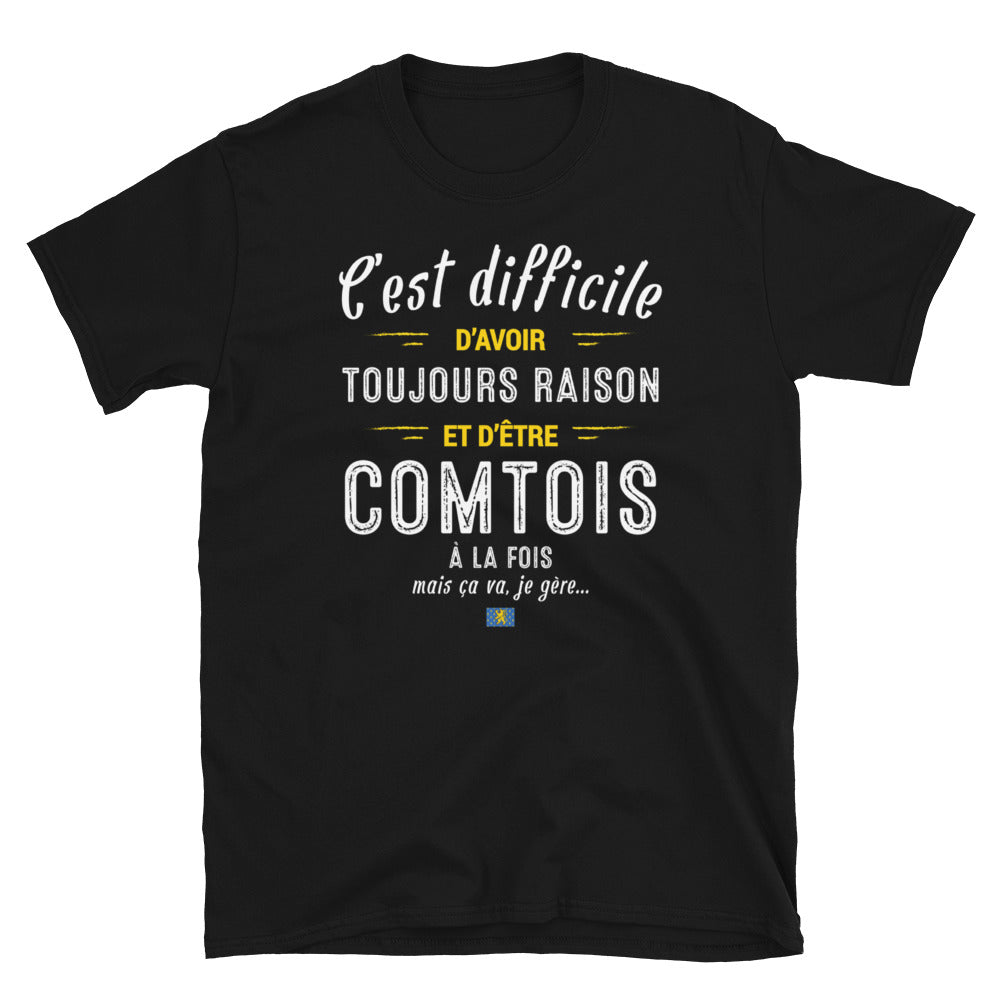 Comtois Raison - T-shirt Standard - Ici & Là - T-shirts & Souvenirs de chez toi