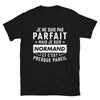 T-shirt Normand noir - Fierté et humour local