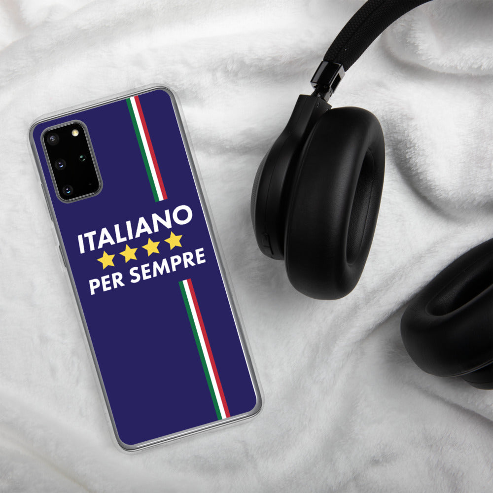 Italiano per sempre - drapeau  Italien pour toujours - Coque Samsung - Ici & Là - T-shirts & Souvenirs de chez toi
