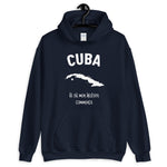 Cuba là où mon histoire commence - Sweatshirt à capuche - Ici & Là - T-shirts & Souvenirs de chez toi