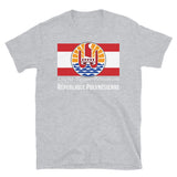 République Polynésienne -  T-Shirt standard - Ici & Là - T-shirts & Souvenirs de chez toi