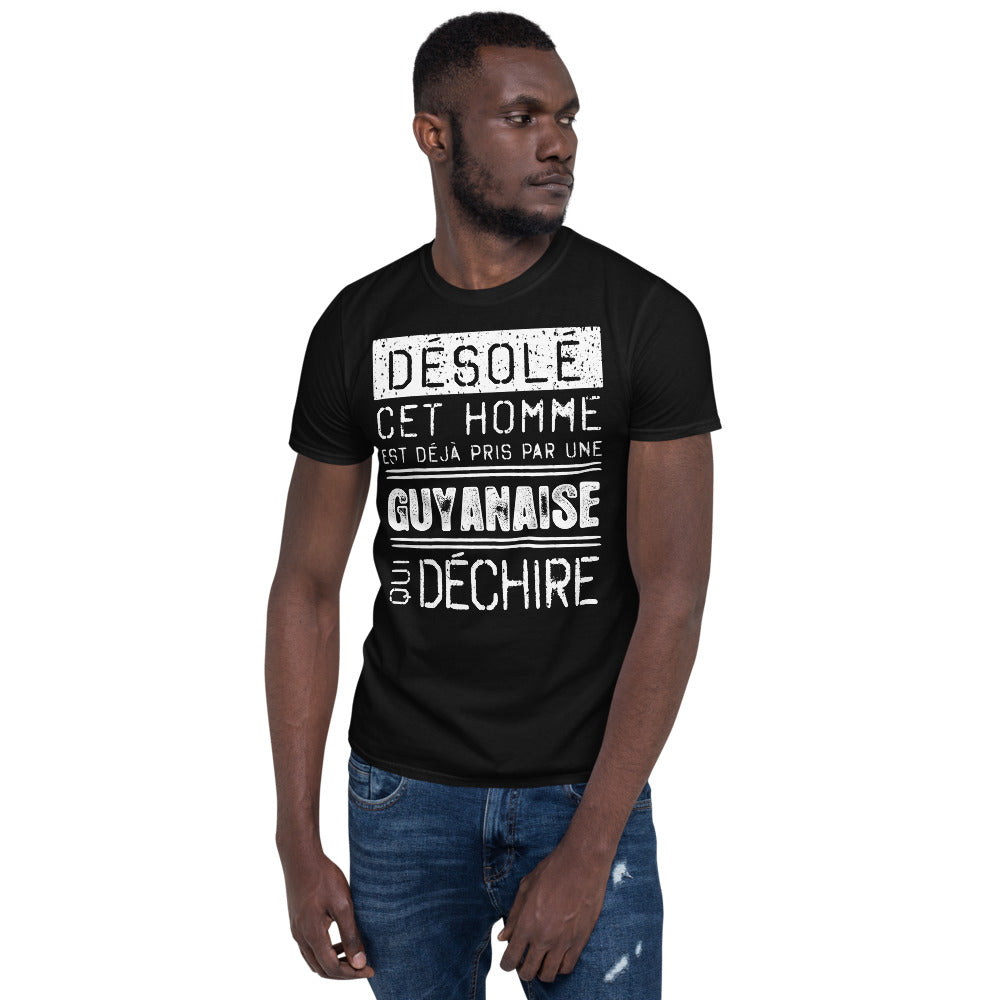 Désolé Guyanaise - T-shirts Unisexe Standard - Ici & Là - T-shirts & Souvenirs de chez toi