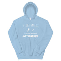 Thumbnail for Sweatshirt Aveyron gris sport dos - La Fée pas chier