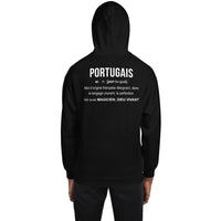 Thumbnail for Définition Portugais - humour pour un cadeau - Sweat à capuche - Ici & Là - T-shirts & Souvenirs de chez toi