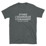 Je Parle l'emmerdeuse en mode Italienne - T-shirts Unisexe Standard - Ici & Là - T-shirts & Souvenirs de chez toi