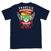 Thumbnail for T-shirt Belge bleu marine - Français, Belge, Suisse, Canadien de naissance