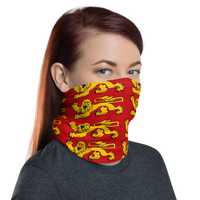 Thumbnail for Masque Cache-cou - Bandeau - Normandie avec blason normand - Ici & Là - T-shirts & Souvenirs de chez toi