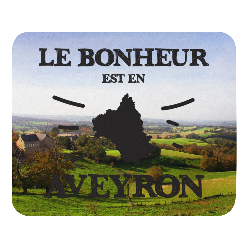 Tapis de souris Aveyron - Bonheur et confort au bureau