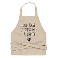 Thumbnail for Comtois et c'est moi la cheffe - Tablier cuisine coton bio - Franche-Comté