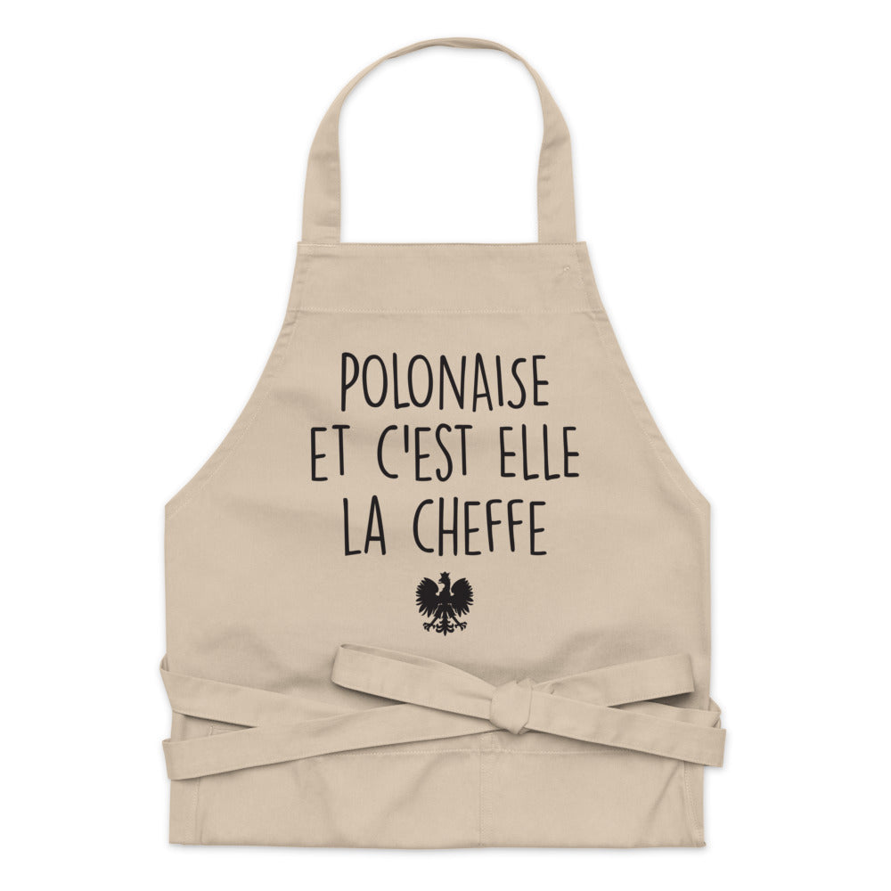 Tablier Pologne - Polonaise et c'est elle la cheffe