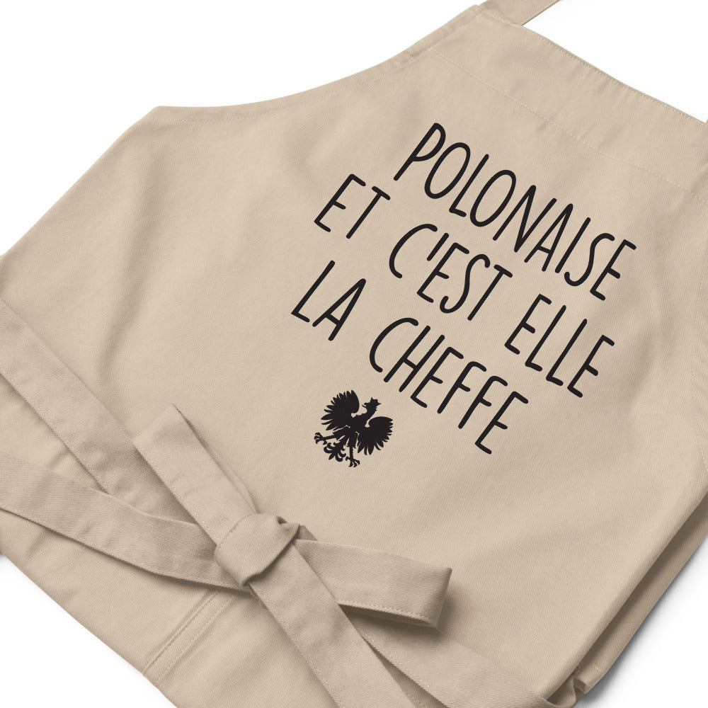 Tablier Pologne - Polonaise et c'est elle la cheffe