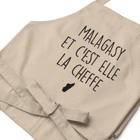 Thumbnail for Tablier Madagascar - Cuisinez avec fierté et humour - détail