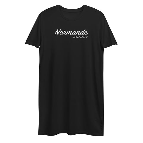 Normande what else - T-Robe longue coton bio - Ici & Là - T-shirts & Souvenirs de chez toi