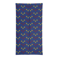 Thumbnail for Cache-cou Picard noir - Motif drapeau picard