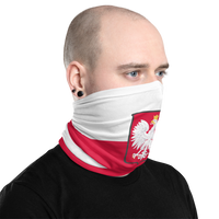 Thumbnail for Pologne - Cache-cou - Bandeau - drapeau moderne - Ici & Là - T-shirts & Souvenirs de chez toi