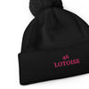 Bonnet Lotoise 46 noir - Douceur et chaleur automnale