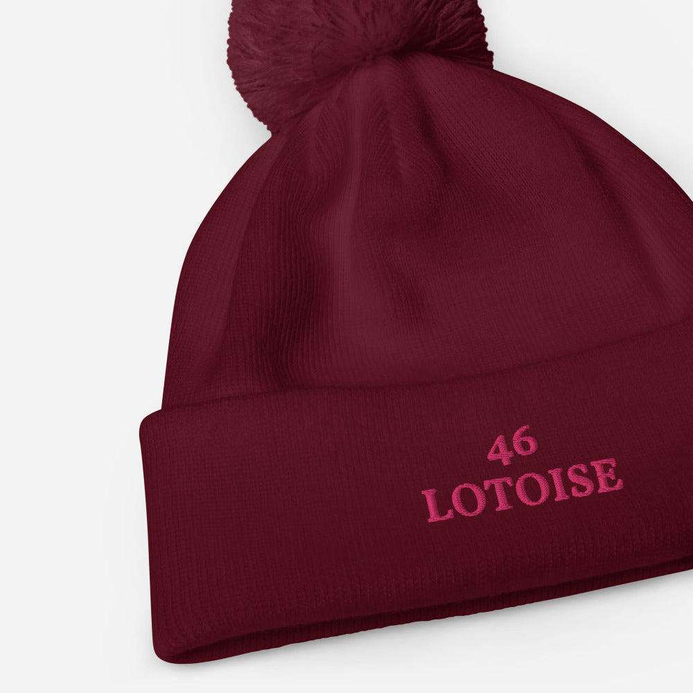 Bonnet femme avec pompon, Lotoise 46 - Lot