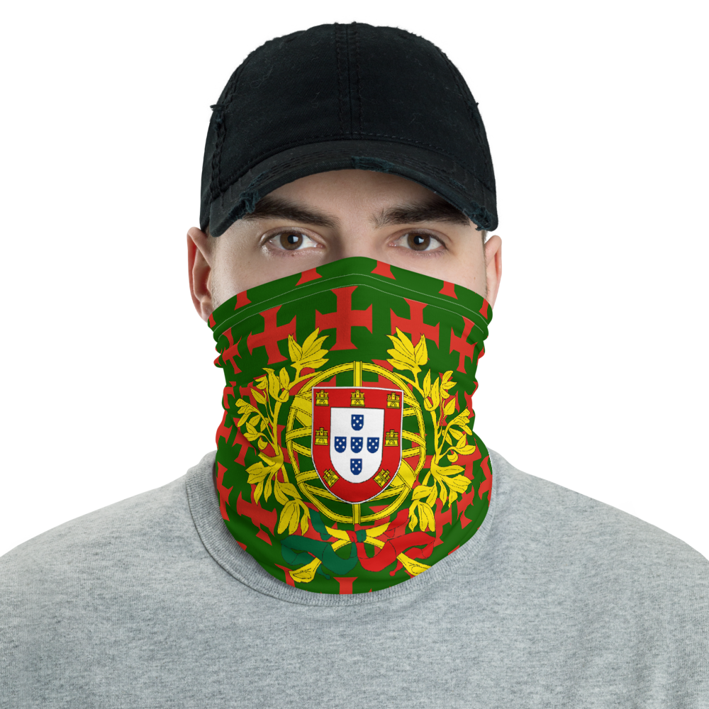 Cache-cou Portugal motif - Accessoire polyvalent et fun