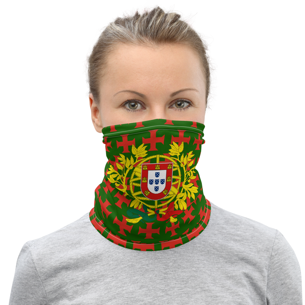Cache-cou Portugal motif - Accessoire polyvalent et fun