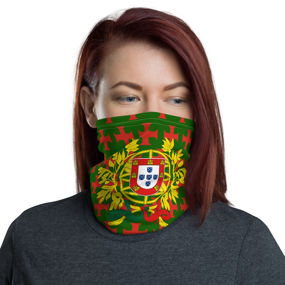 Cache-cou Portugal motif - Accessoire polyvalent et fun