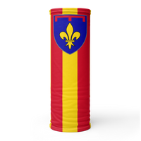 Thumbnail for Cache-cou Provence - Écusson moderne sur drapeau ancien face
