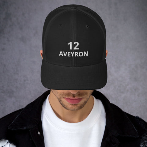 Casquette Trucker brodée - Aveyron 12