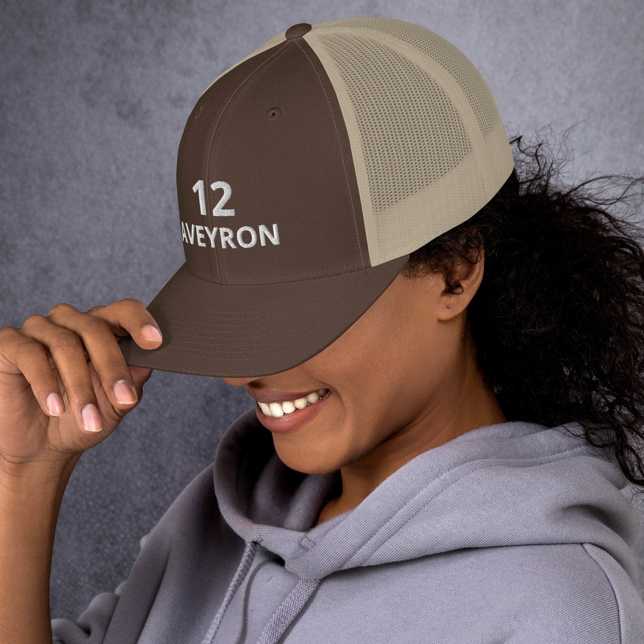 Casquette Trucker brodée - Aveyron 12