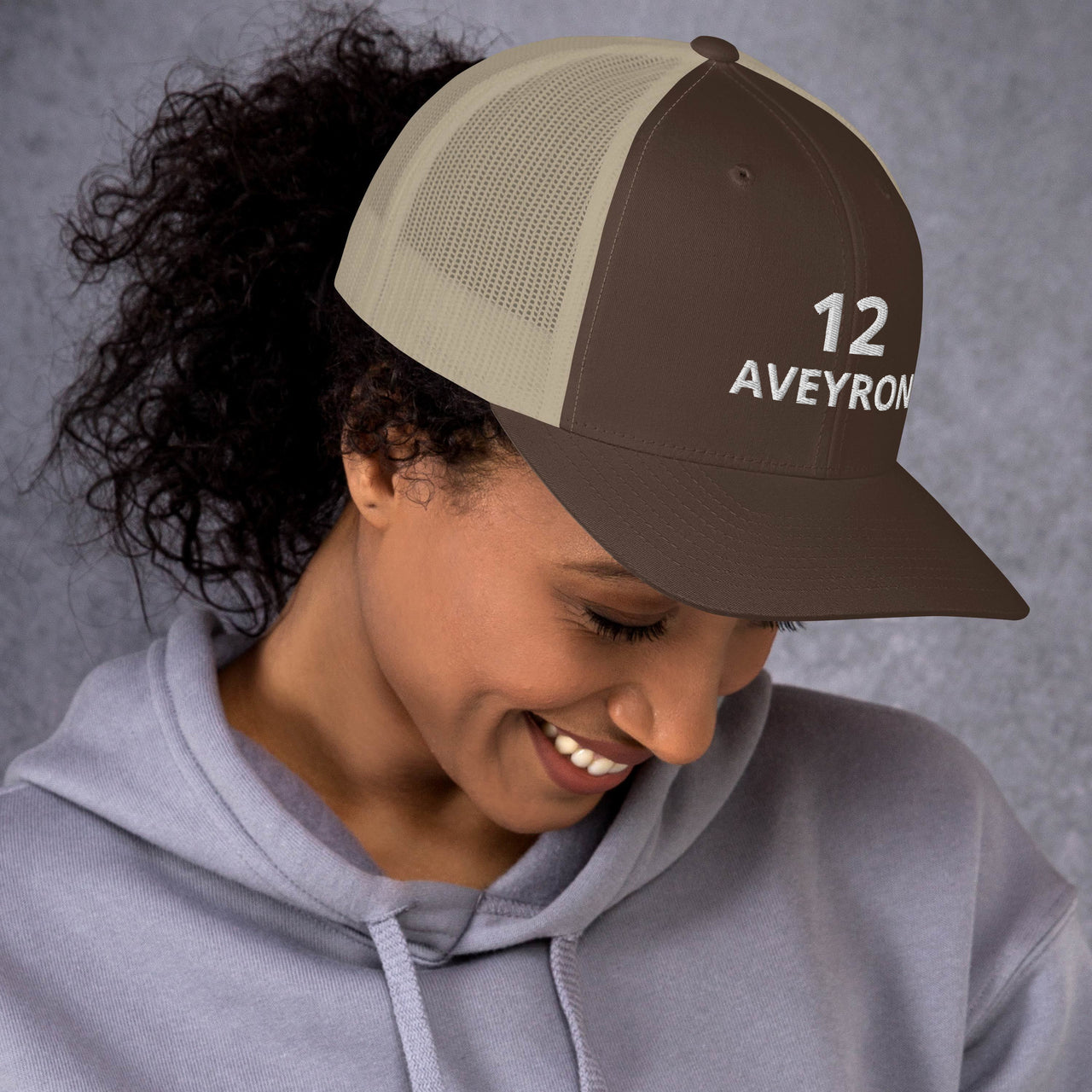 Casquette Trucker brodée - Aveyron 12