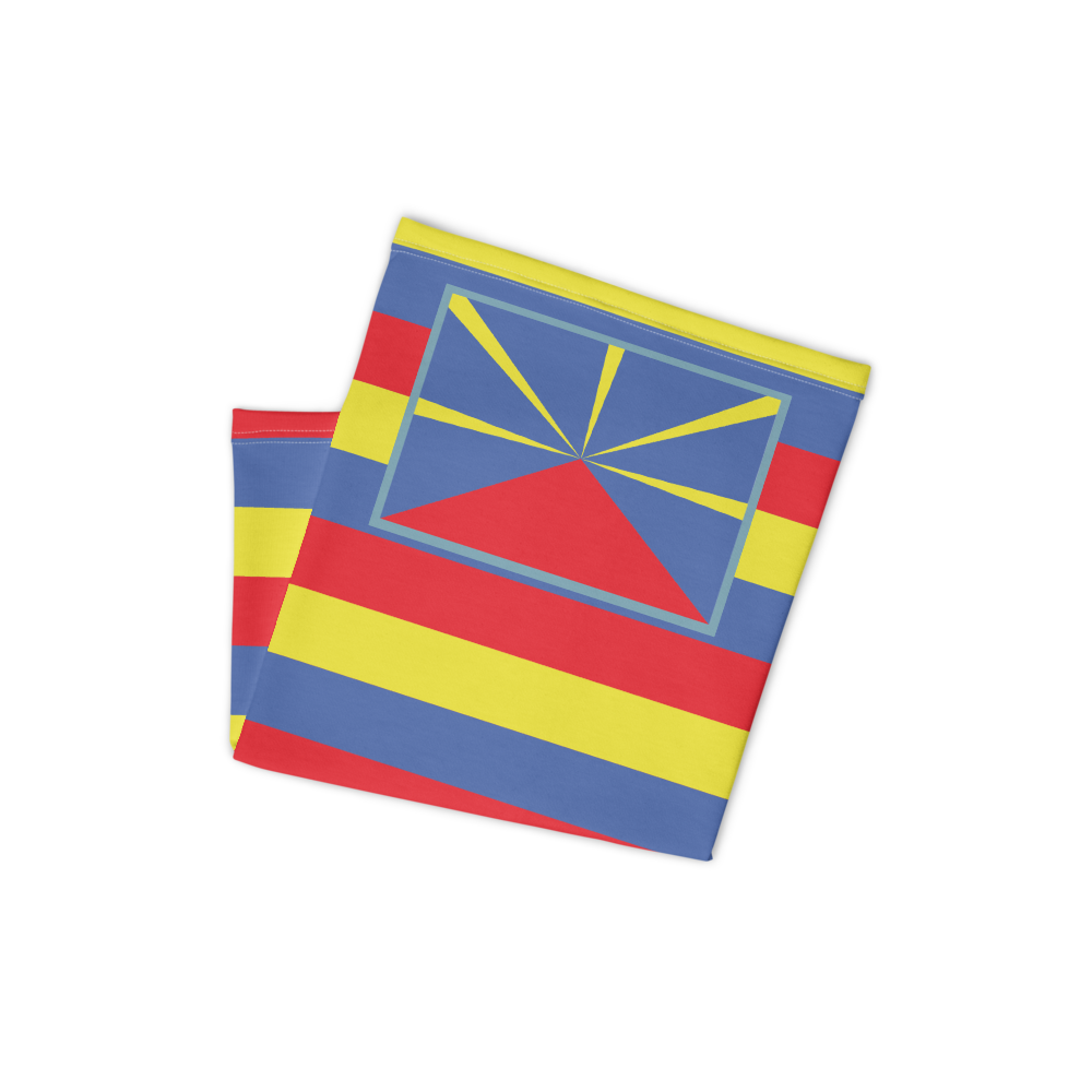 Cache-cou Réunion - Accessoire polyvalent et fun