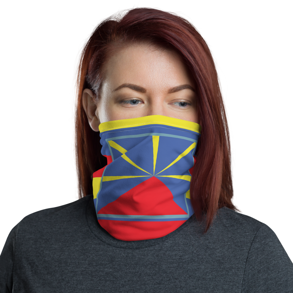 Cache-cou Réunion - Accessoire polyvalent et fun